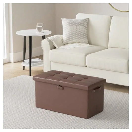 Ottoman Bench With Lock