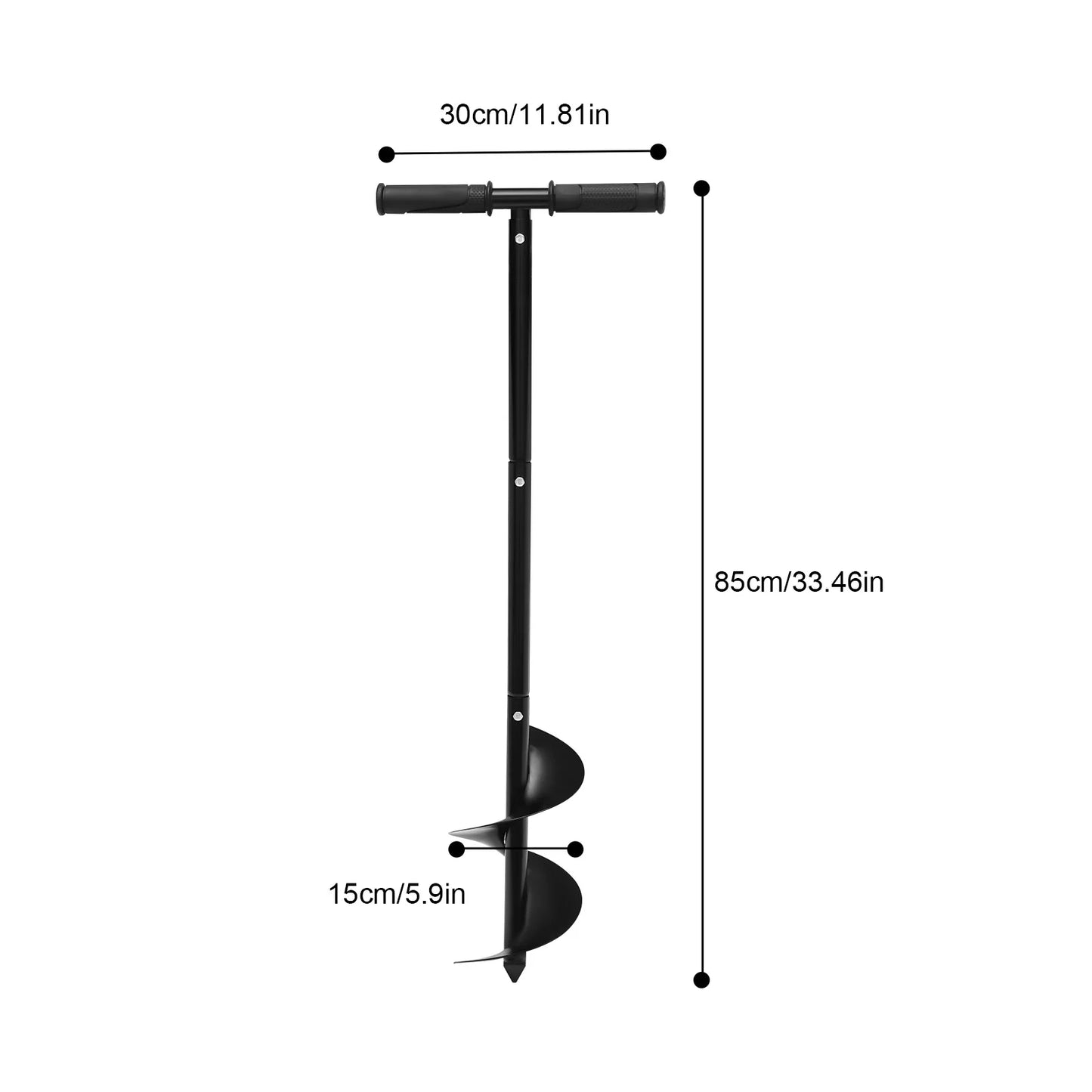 Manual Garden Hole Digging Drill Bit