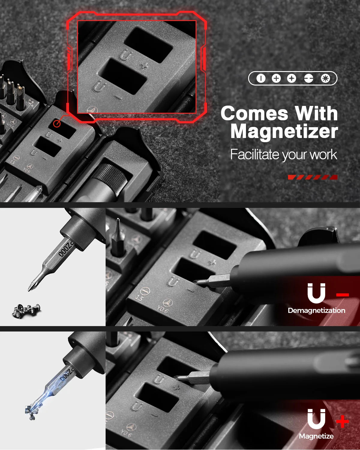 138 In 1 Electric Professional Cordless Screwdriver Set