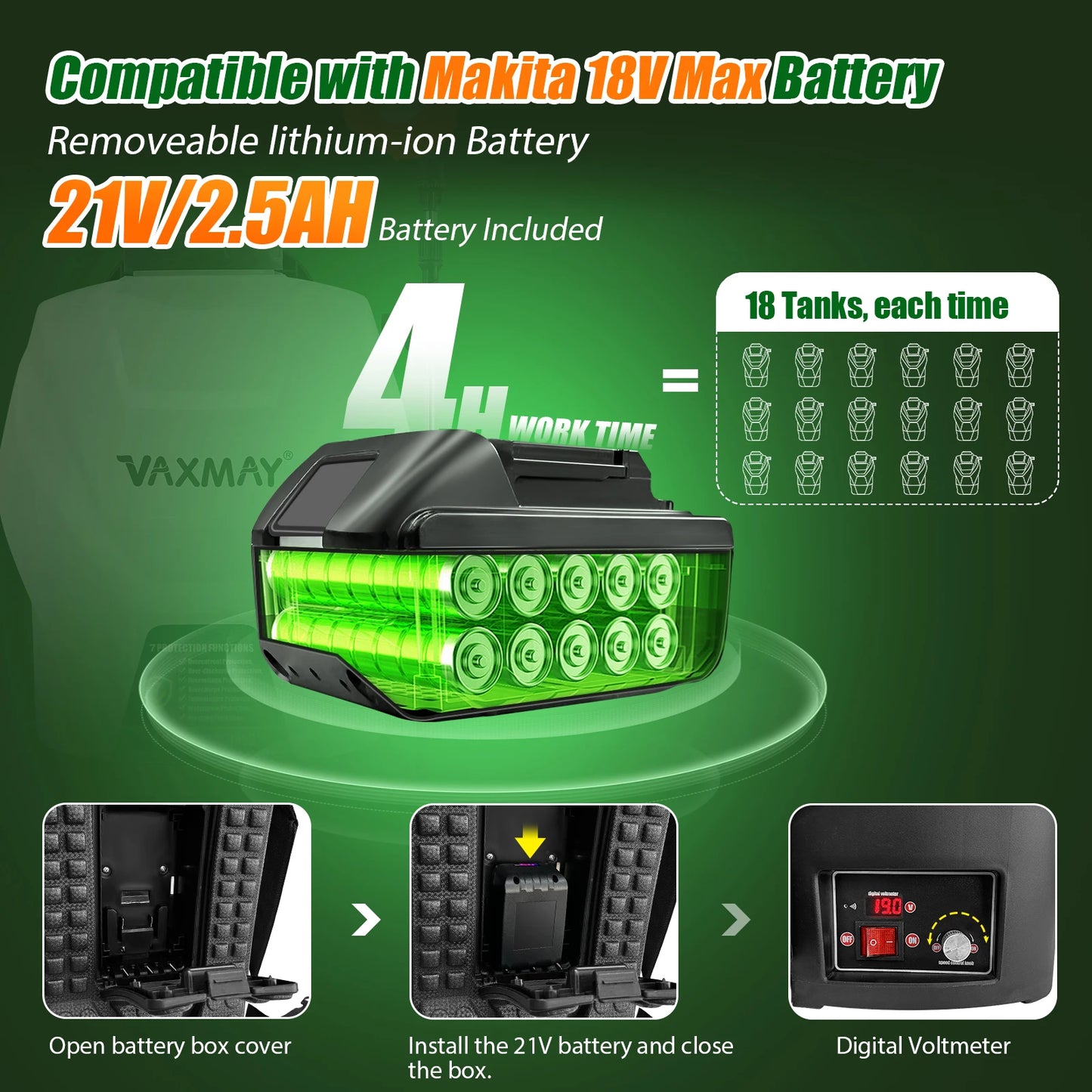 4 Gallon Backpack Sprayer