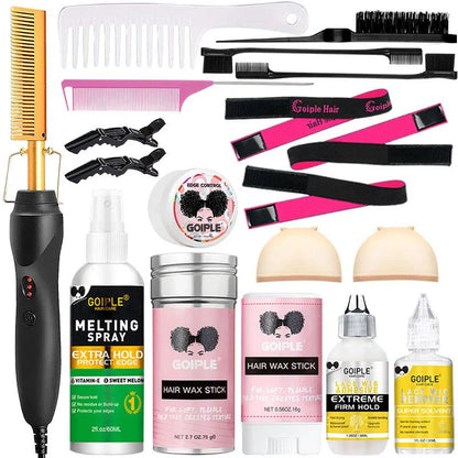 Electric Hot Comb Fast Heating Straightener Curling Iron