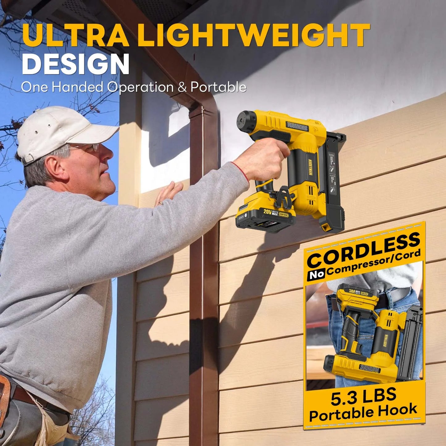 18 Gauge Nail Gun Battery Powered