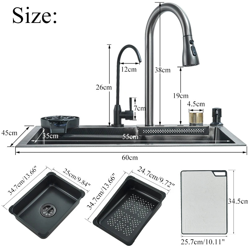 Sink with Faucet