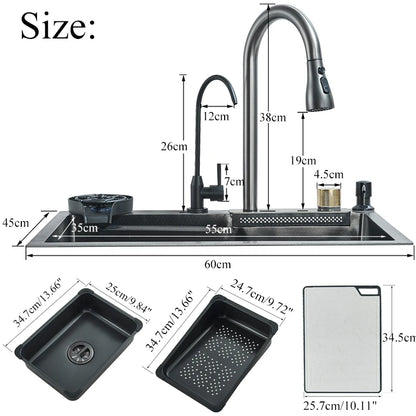 Sink with Faucet
