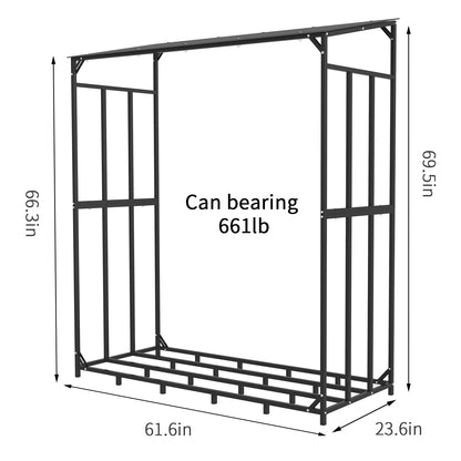 Metal Firewood Rack