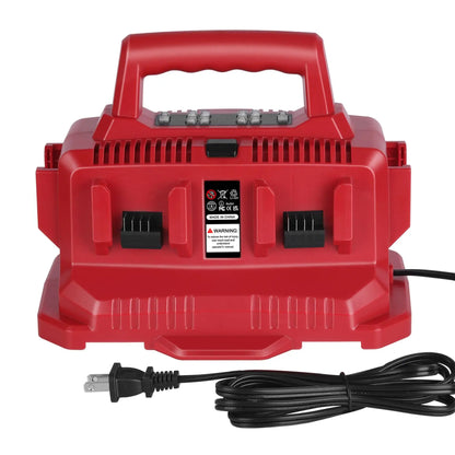 6 Port Charger Compatible with Milwaukee