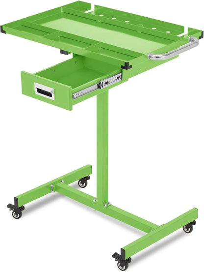 Mobile Work Table with Adjustable Height