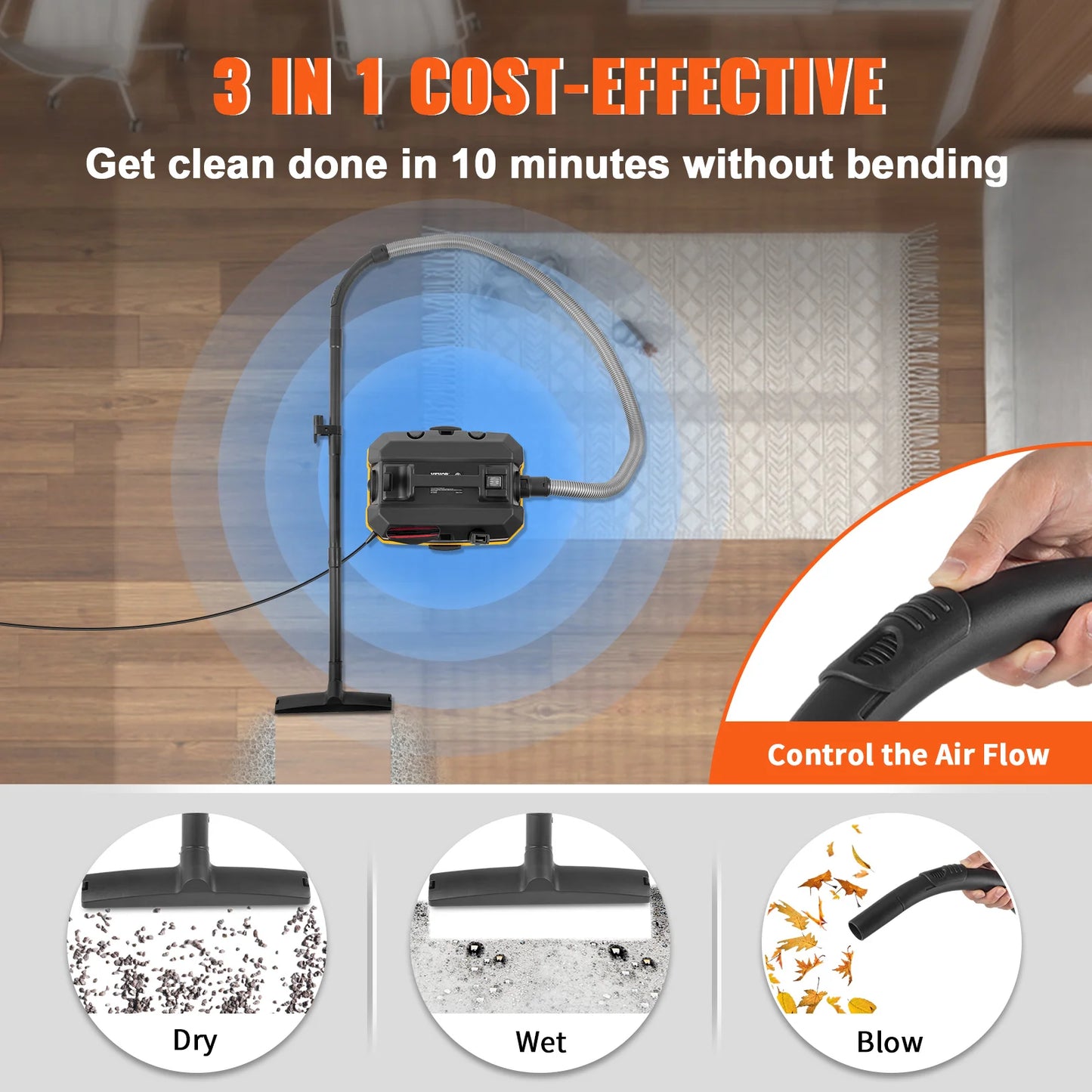 Wet and Dry Vacuum Cleaner