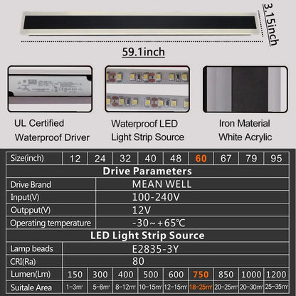Outdoor Wall Mounted Lighting Fixture