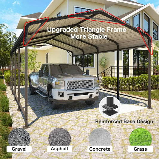 12x20FT Metal Carport