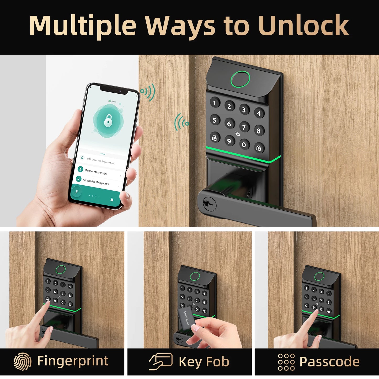 Smart Lock Fingerprint Door Lock