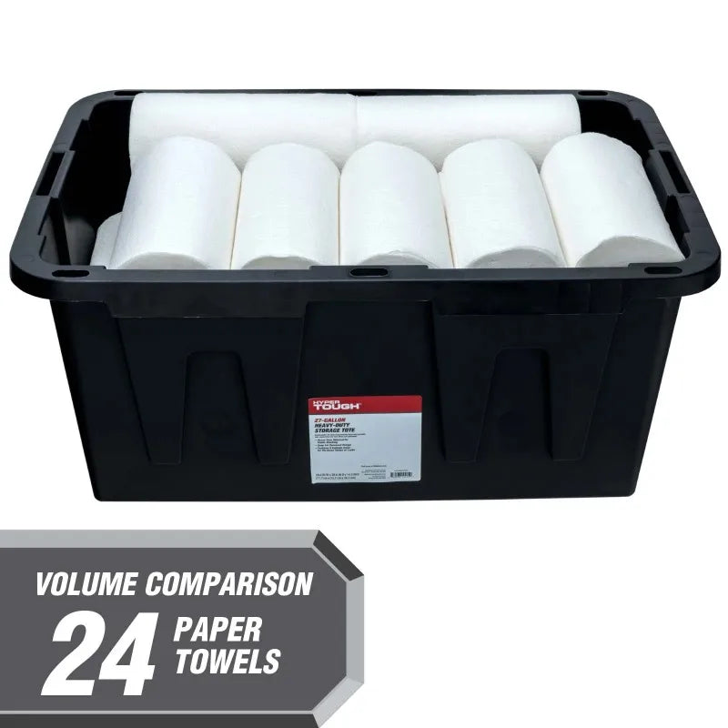 Large Storage Bin, 27 Gallon