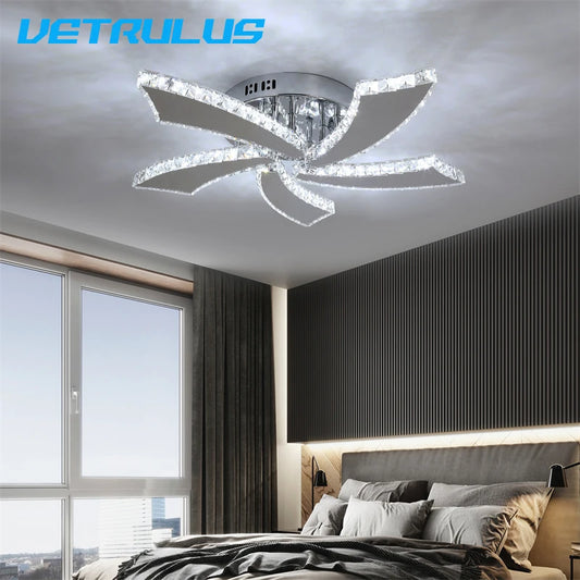 Ceiling Fan With Led Lamp Smart Remote Control