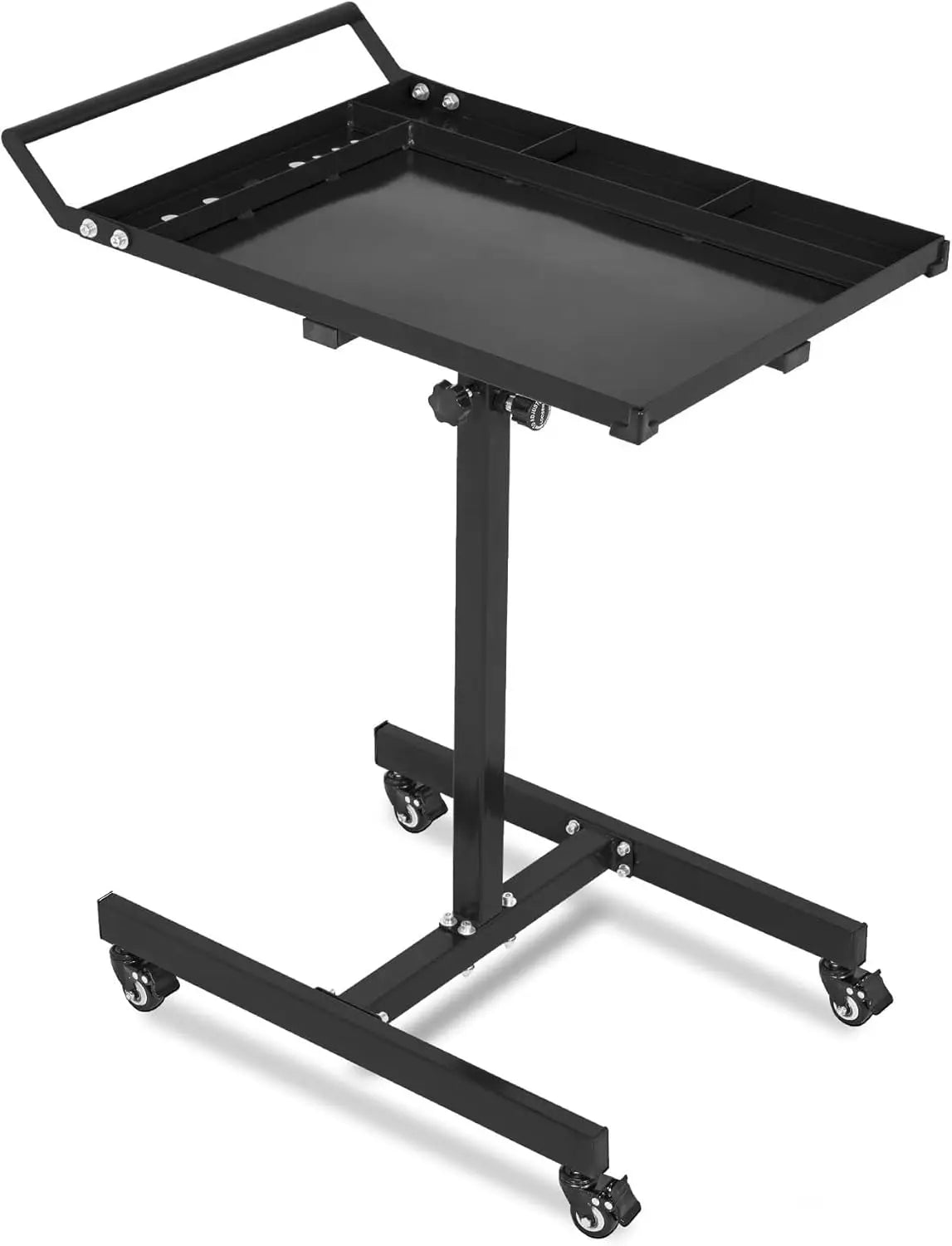 Mobile Work Table with Adjustable Height