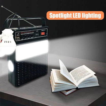 Portable radio Bluetooth speaker