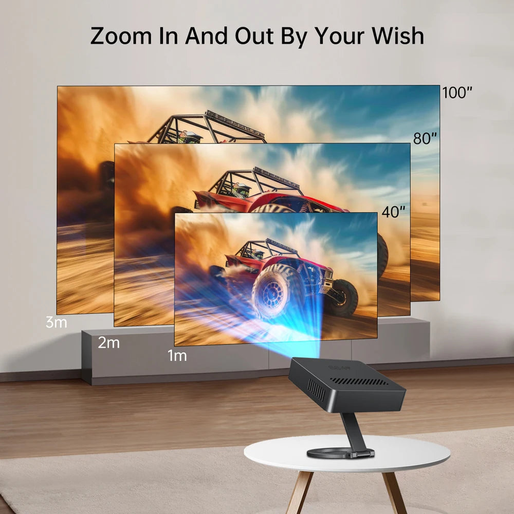 Mini Projector Portable HD 1080P Video