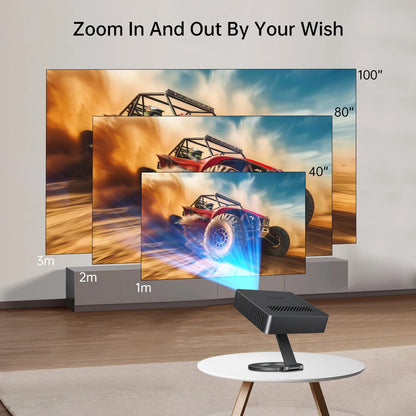 Mini Projector Portable HD 1080P Video
