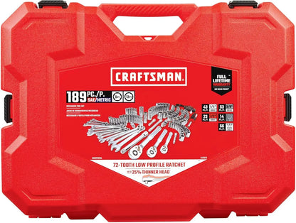 189-Piece Mechanics Tool Set