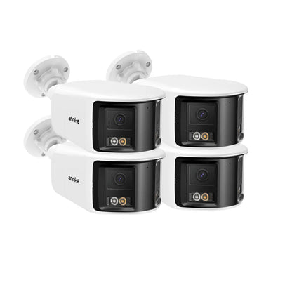 Security Camera 180°Panoramic Dual Lens outdoor