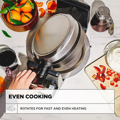 Rotating Belgian Waffle Maker