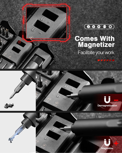 138 In 1 Electric Professional Cordless Screwdriver Set