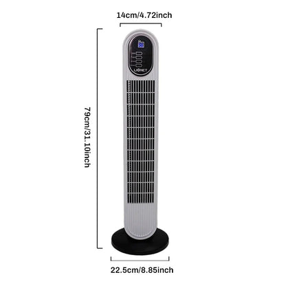 LED Tower Fan Bladeless Tower Fan