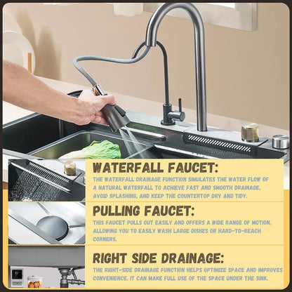 Sink with Faucet