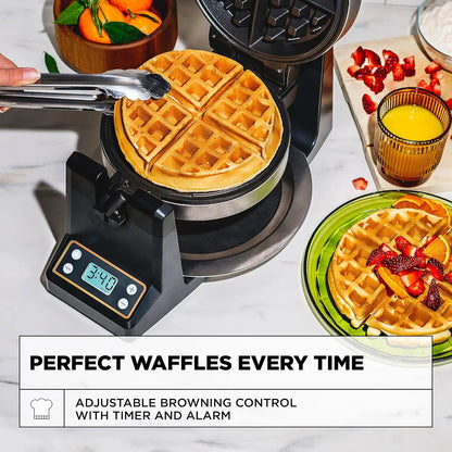 Rotating Belgian Waffle Maker
