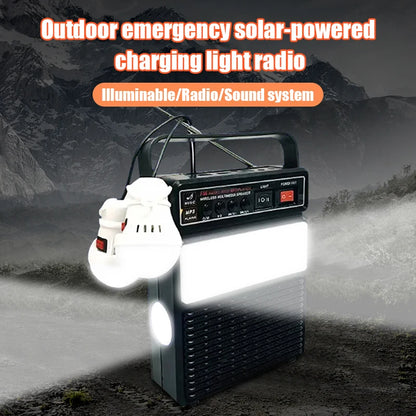 Portable radio Bluetooth speaker