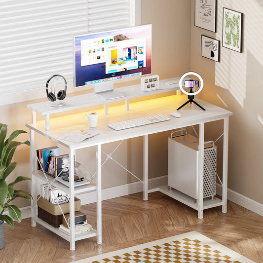 48 Inch Computer Desk with with Shelves