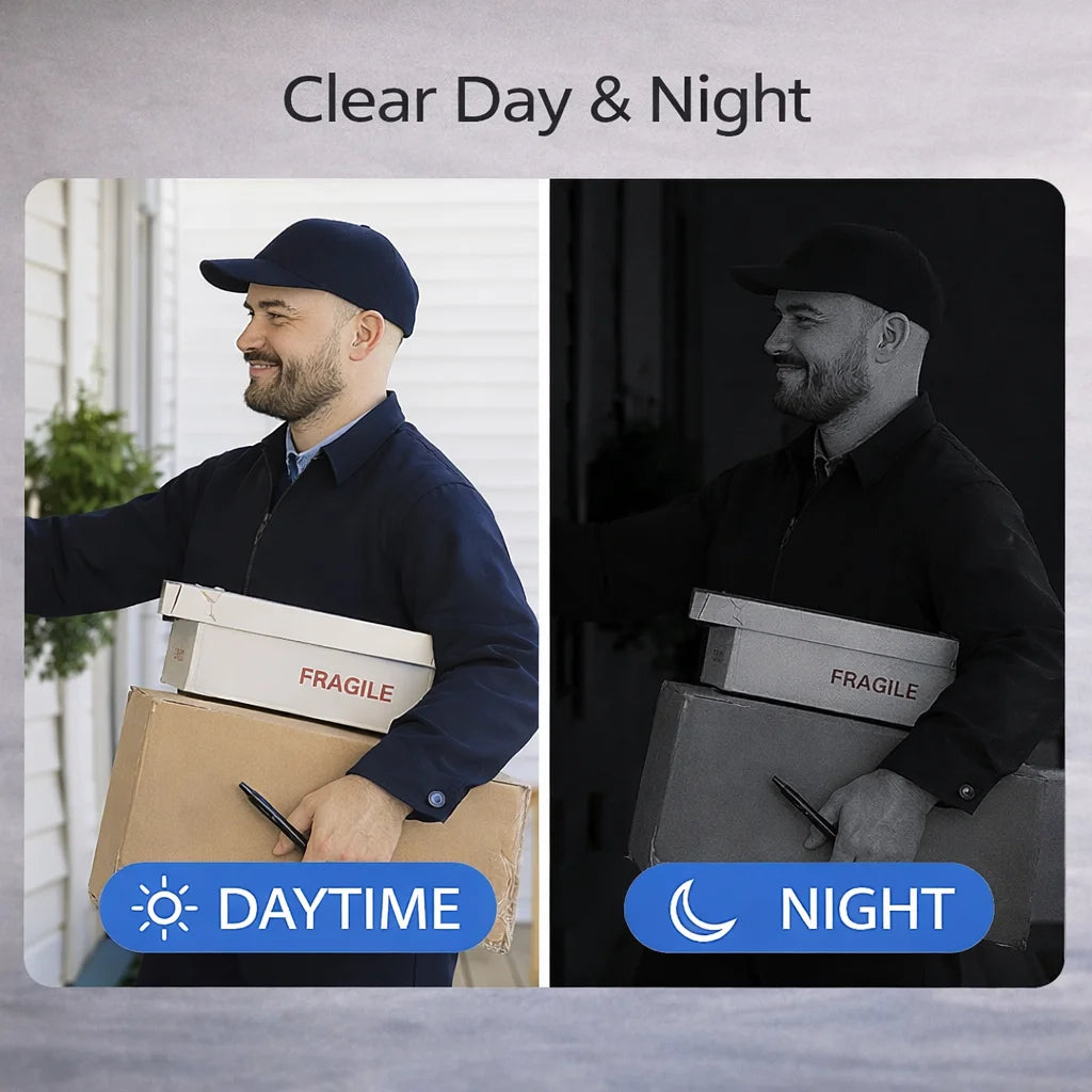 Wireless Smart Video Doorbell Camera