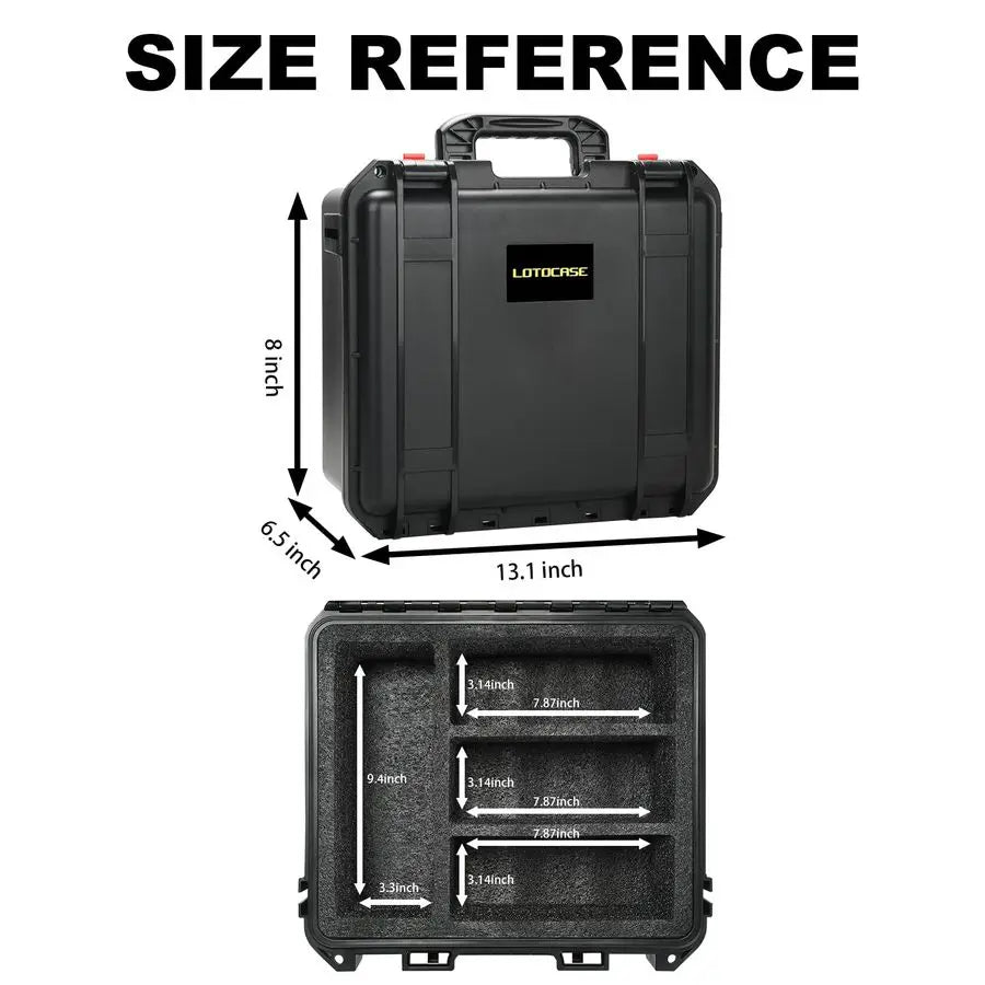Waterproof Case Customizable Foam