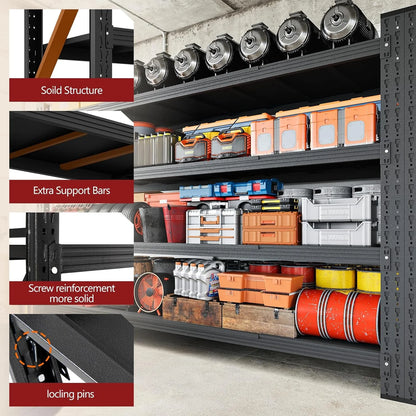 5000LBS Storage Shelves,71" W