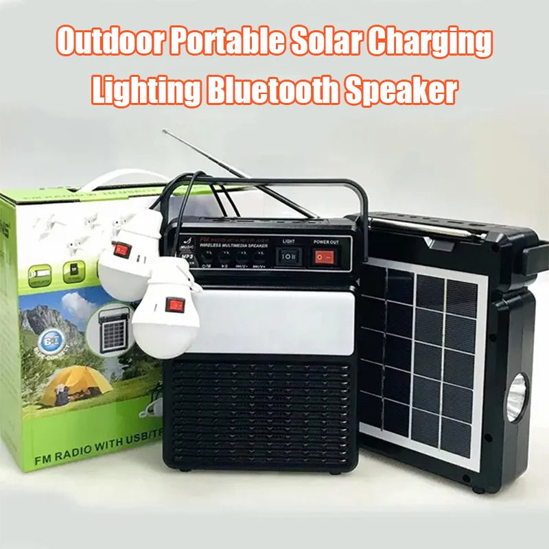 Portable radio Bluetooth speaker