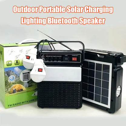 Portable radio Bluetooth speaker