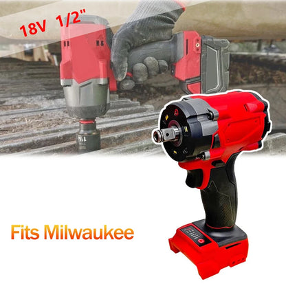 Brushless Impact Wrench  Electric Driver 1/2"