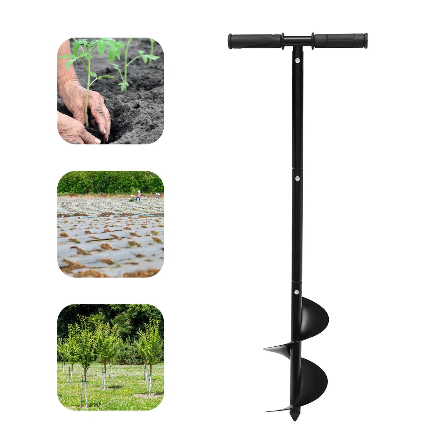 Manual Garden Hole Digging Drill Bit