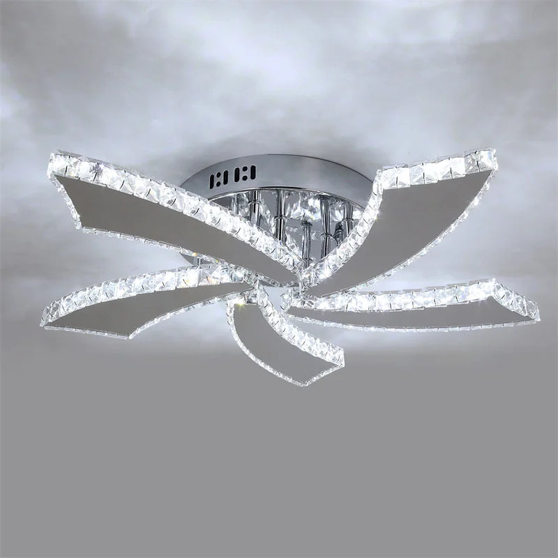 Ceiling Fan With Led Lamp Smart Remote Control
