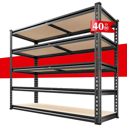 2500LBS Garage Shelving 72''H