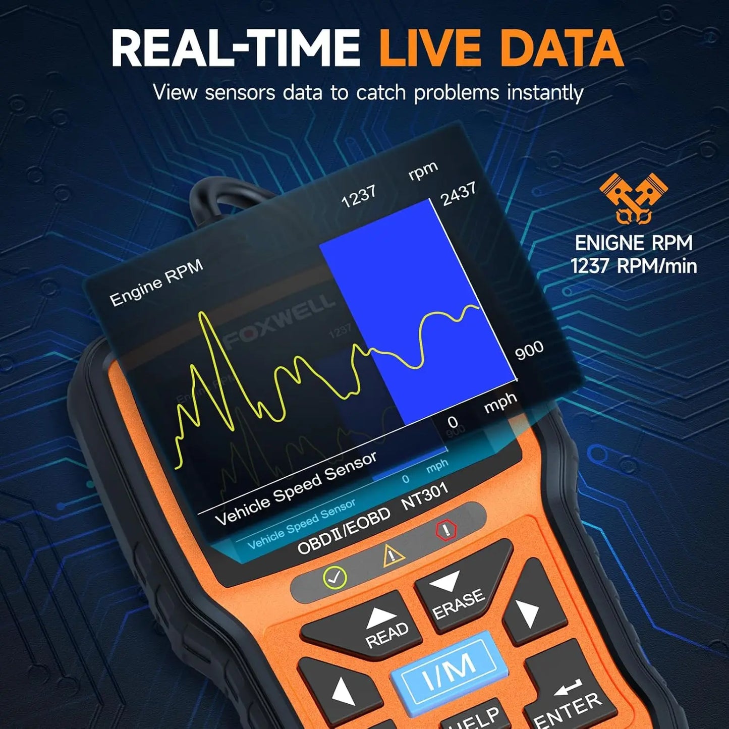 OBD2 Scanner Check Engine Code Reader