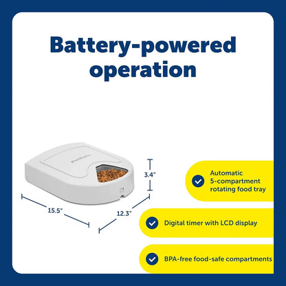 5 Meal Automatic Dog Feeder