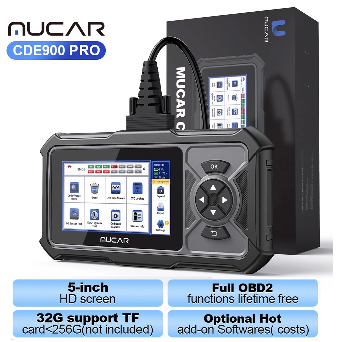 Pro OBD2 Diagnostic Tool