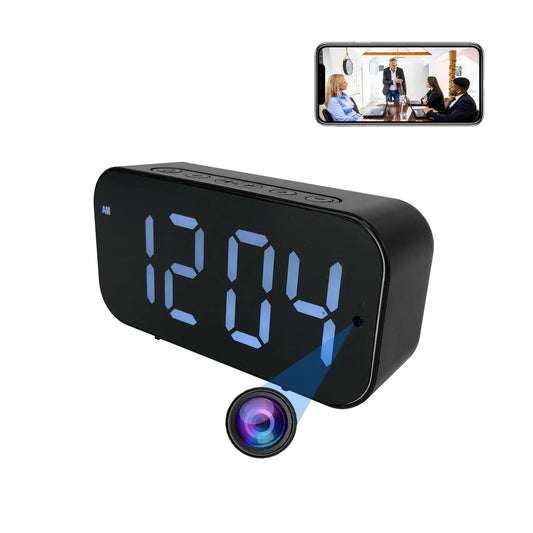 Wi-Fi Clock Camera with 1080P HD