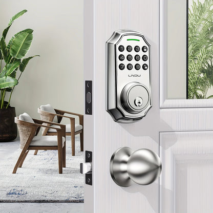 One Touch Auto-Locking Security Door Lock