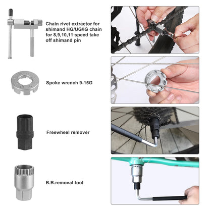 30 Piece Bike Repair Tool Kit