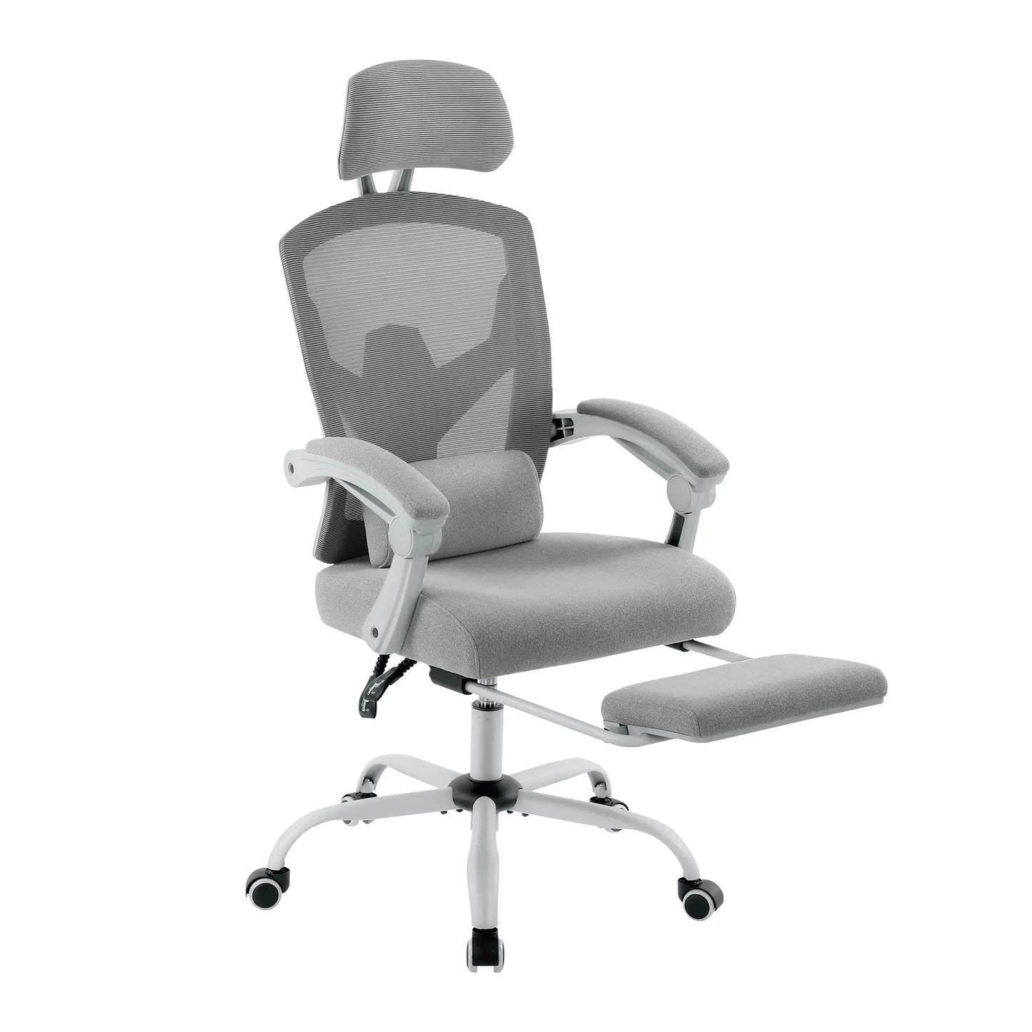 Reclining High Back Mesh Rocking Gaming Chair