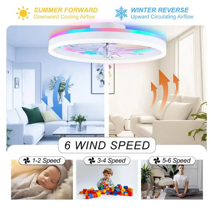 RGB Ceiling Fan