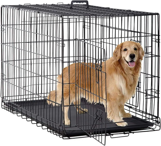 | Dog Crate | 48" | Black | Foldable