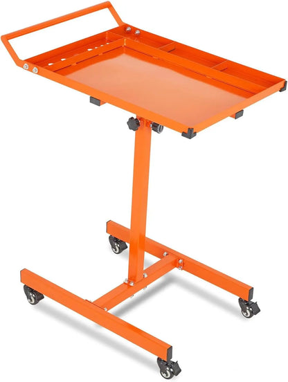 Mobile Work Table with Adjustable Height