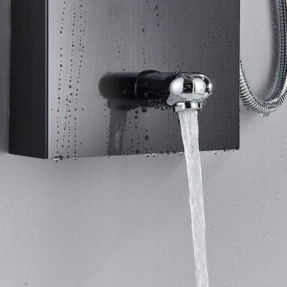 LED Shower Panel Tower System Rain Waterfall Shower Column